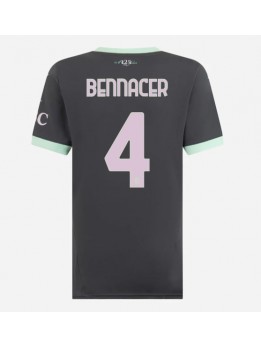 AC Milan Ismael Bennacer #4 Ausweichtrikot für Frauen 2024-25 Kurzarm